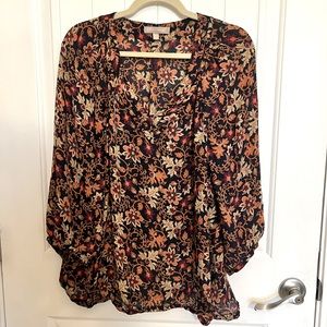 Banana Republic Womens Floral Blouse
